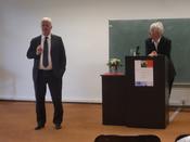 Prof. em. Dr. Wolfgang Eichwede und Prof. Dr. Klaus Segbers