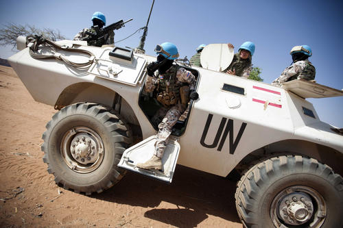 UN-Soldaten (Foto: UNAMID, flickr, CC BY-NC-ND 2.0)