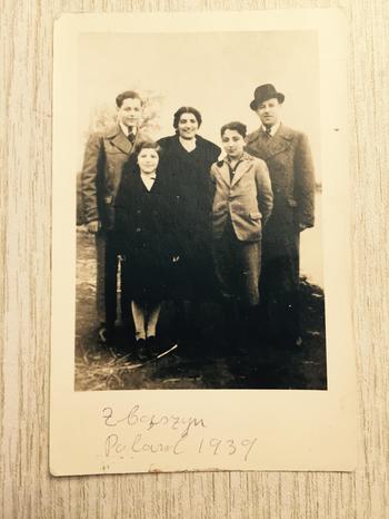 Familie Adler 1939 in Zbąszyń, Bildquelle: privat