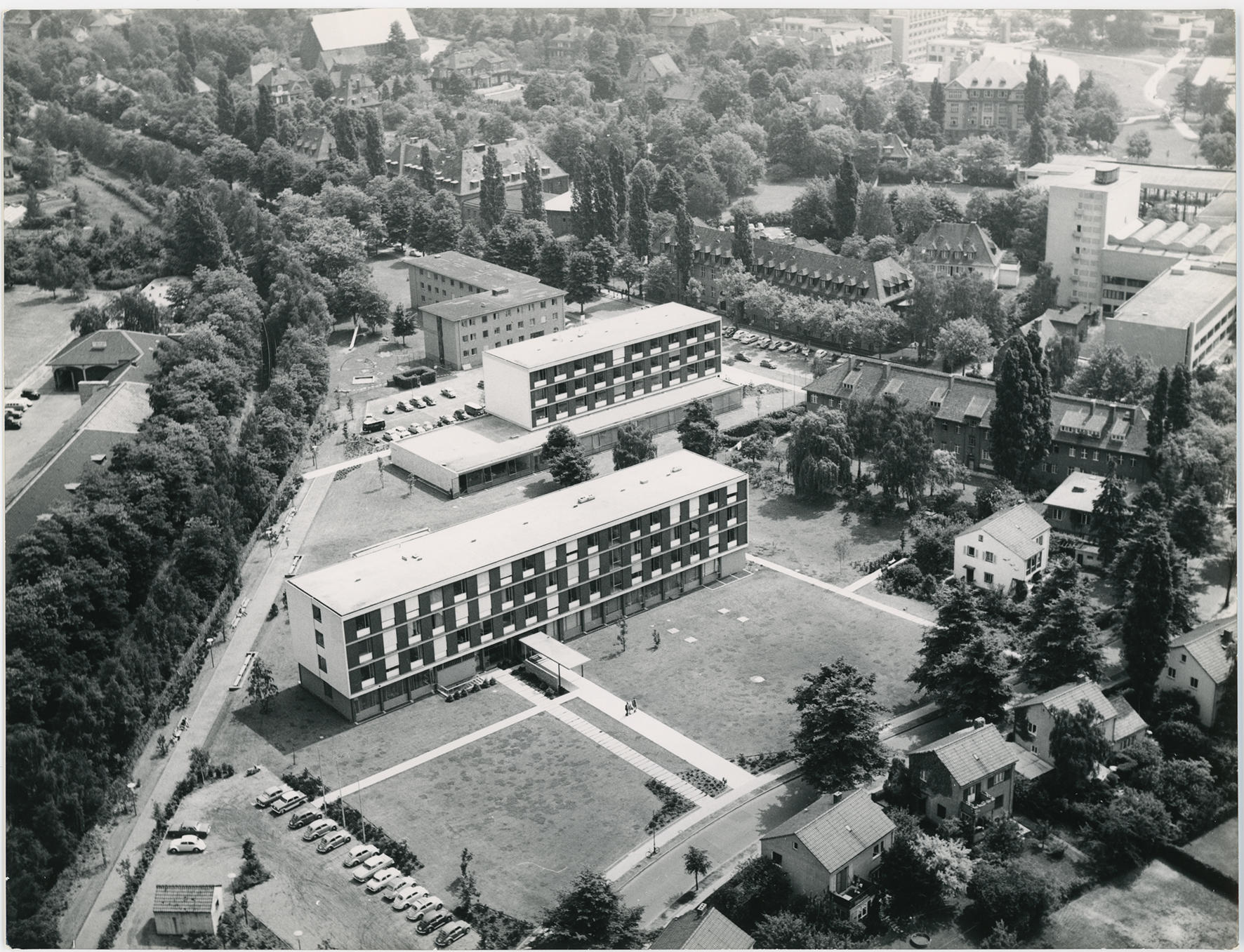 Gründung Frühe 60er - Vogelperspektive