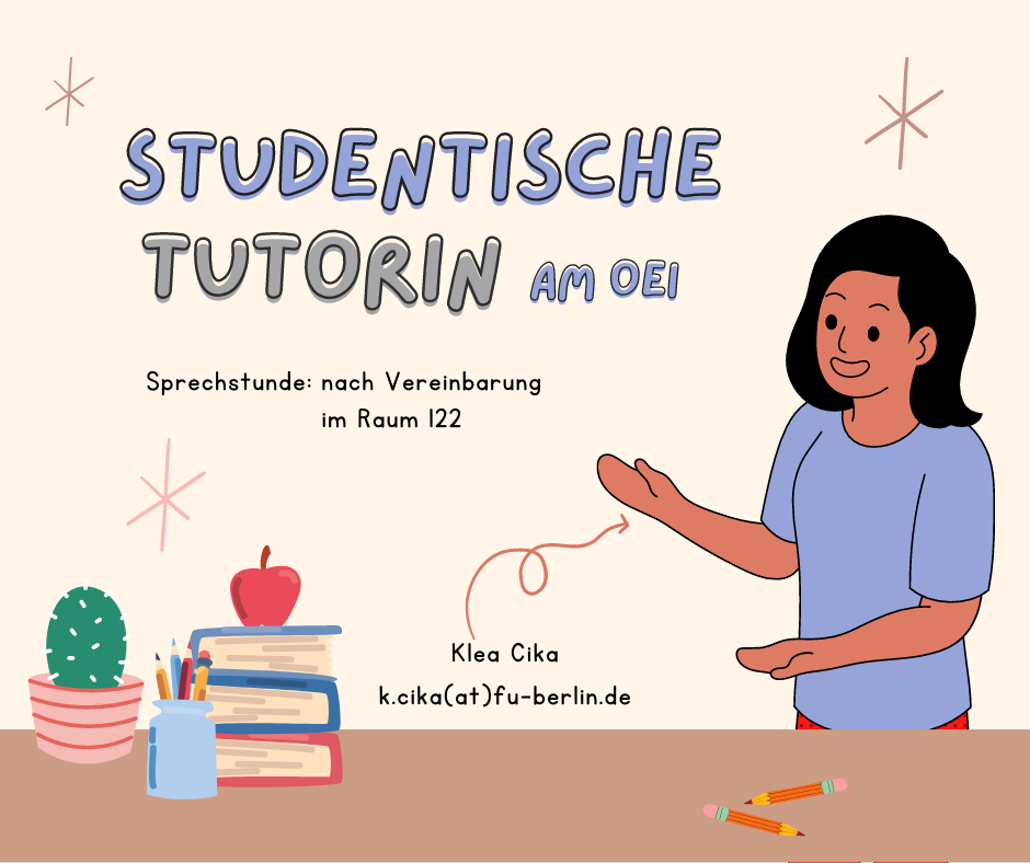 Studentische Tutorin Klea Cika