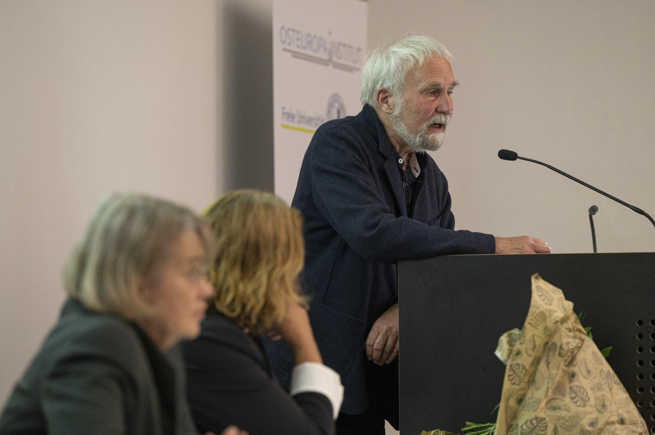 Peter Jahn, langjähriger Direktor des Deutsch-Russischen Museum Karlshorst und Absolvent des OEI