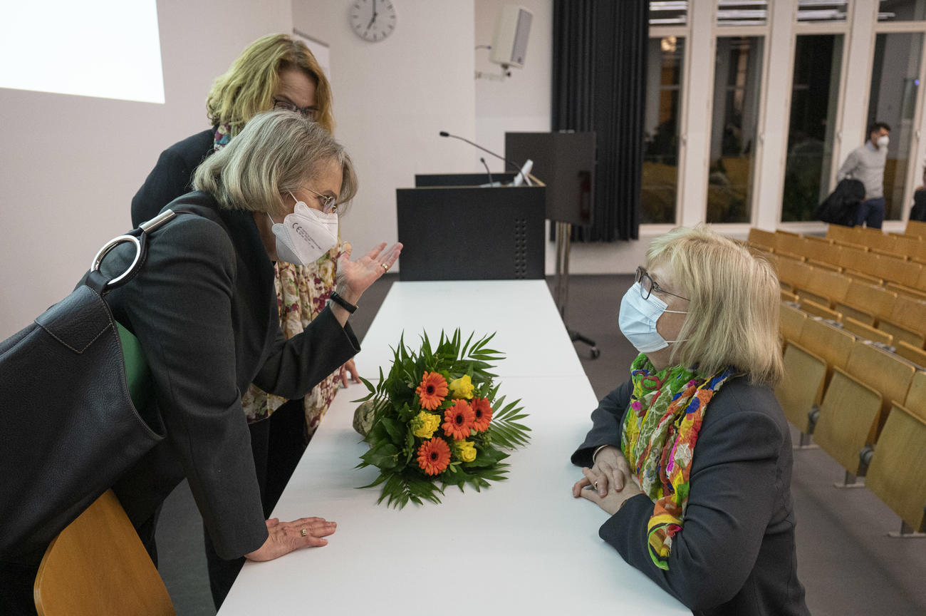 Gertrud Pickhan und die Gäste