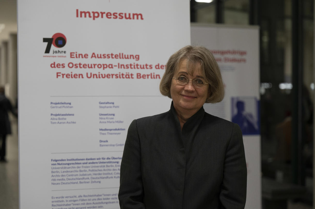 Gertrud Pickhan und die Ausstellung