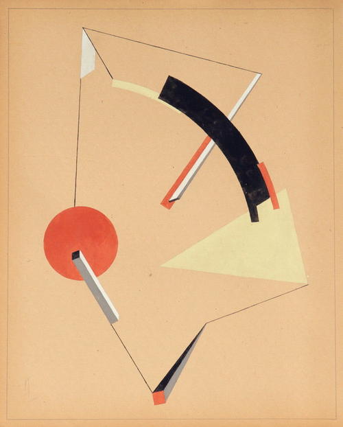 El Lissitzky - Freischwebende Raumkompositionen