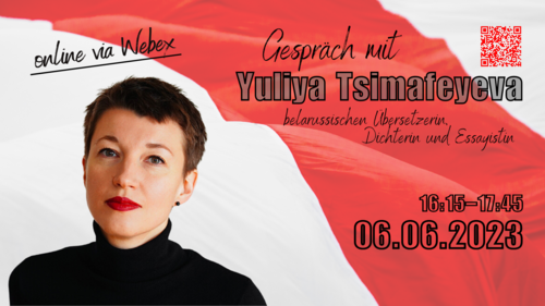 Gespräch mit Yuliya Tsimafeyeva