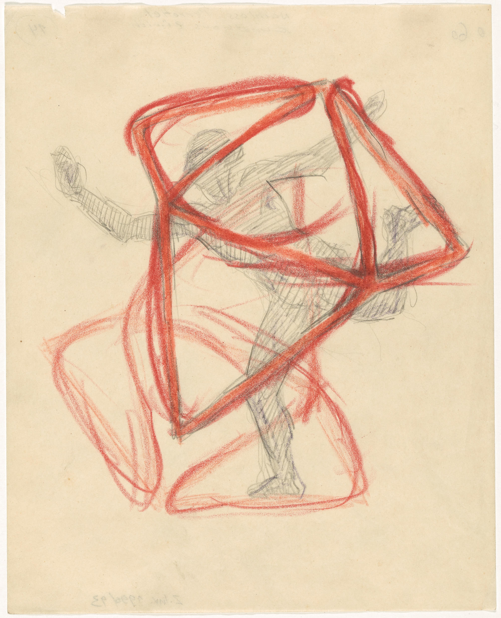 Kunsthaus Zürich, Grafische Sammlung, Nachlass Suzanne Perrottet, 1990 © The Trustees of the Rudolf Laban Estate