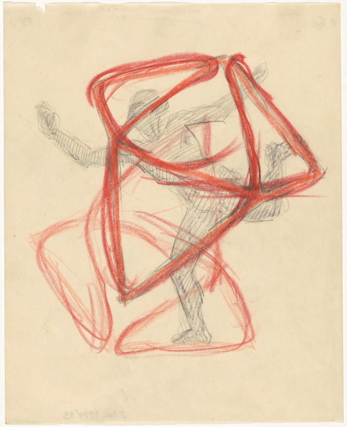 Kunsthaus Zürich, Grafische Sammlung, Nachlass Suzanne Perrottet, 1990 © The Trustees of the Rudolf Laban Estate