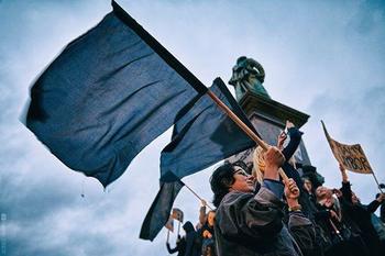  Czarny Protest (deutsch: „Schwarzer Protest“)