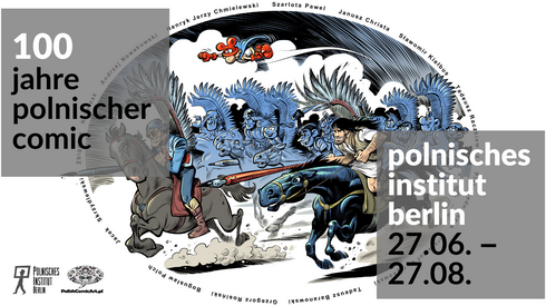 Ausstellungsplakat "100 Jahre polnischer Comic" | Bildquelle: Polnisches Institut Berlin