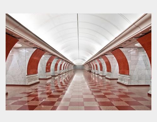Park Pobedy Metro Station, Moscow. Urheber/in: Hendrik Terbeck. Dieses Bild steht unter einer Creative Commons License.