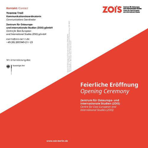 © Zentrum für Osteuropaund internationale Studien (ZOiS)