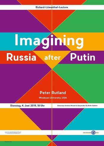 Peter Rutland: Imagining Russia after Putin