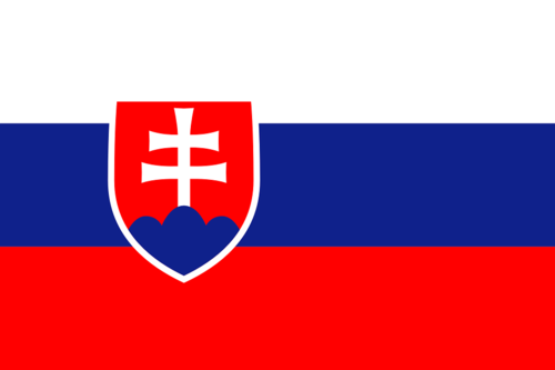 Die Flagge der Slowakischen Republik