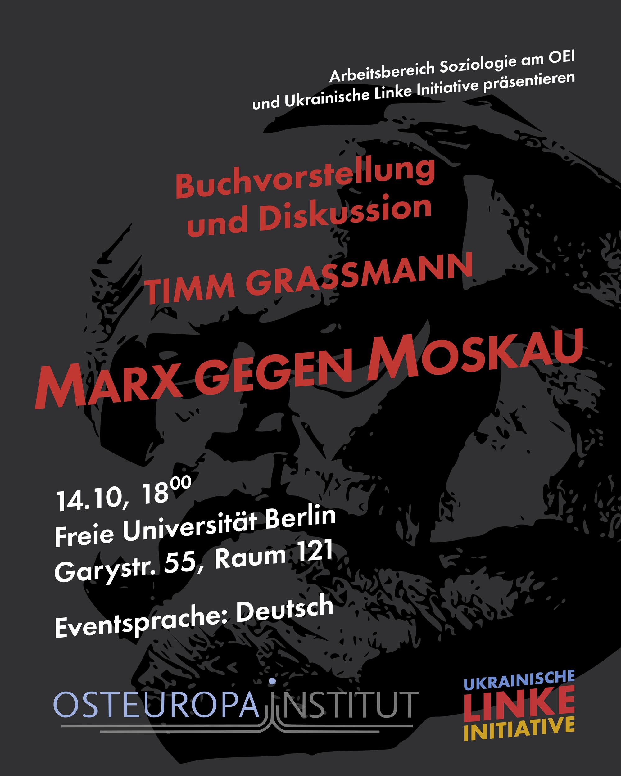 Buchvorstellung "Marx gegen Moskau"