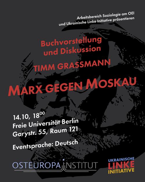 Buchvorstellung "Marx gegen Moskau"